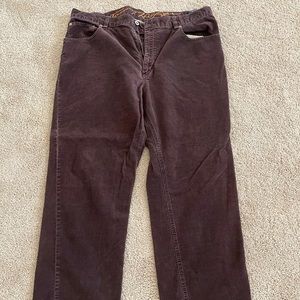 Tommy Hilfiger Brown Corduroy pants
